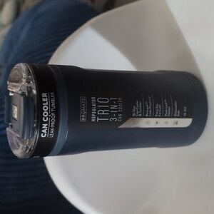 NWT Brumaire Hopsulator Trio Matte Navy 12/16oz Standard Cans
